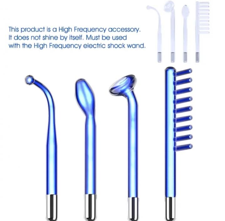 4 Eletrodos Para Alta Frequência Azuis