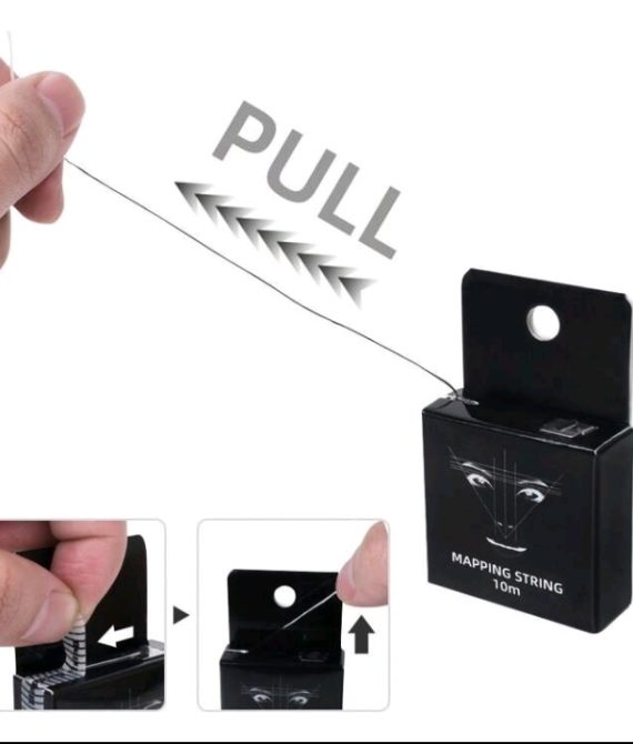 Linha de marcação das sobrancelhas